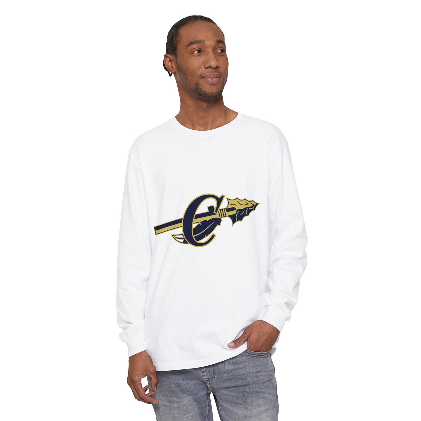 Garment-Dyed Long Sleeve Tee