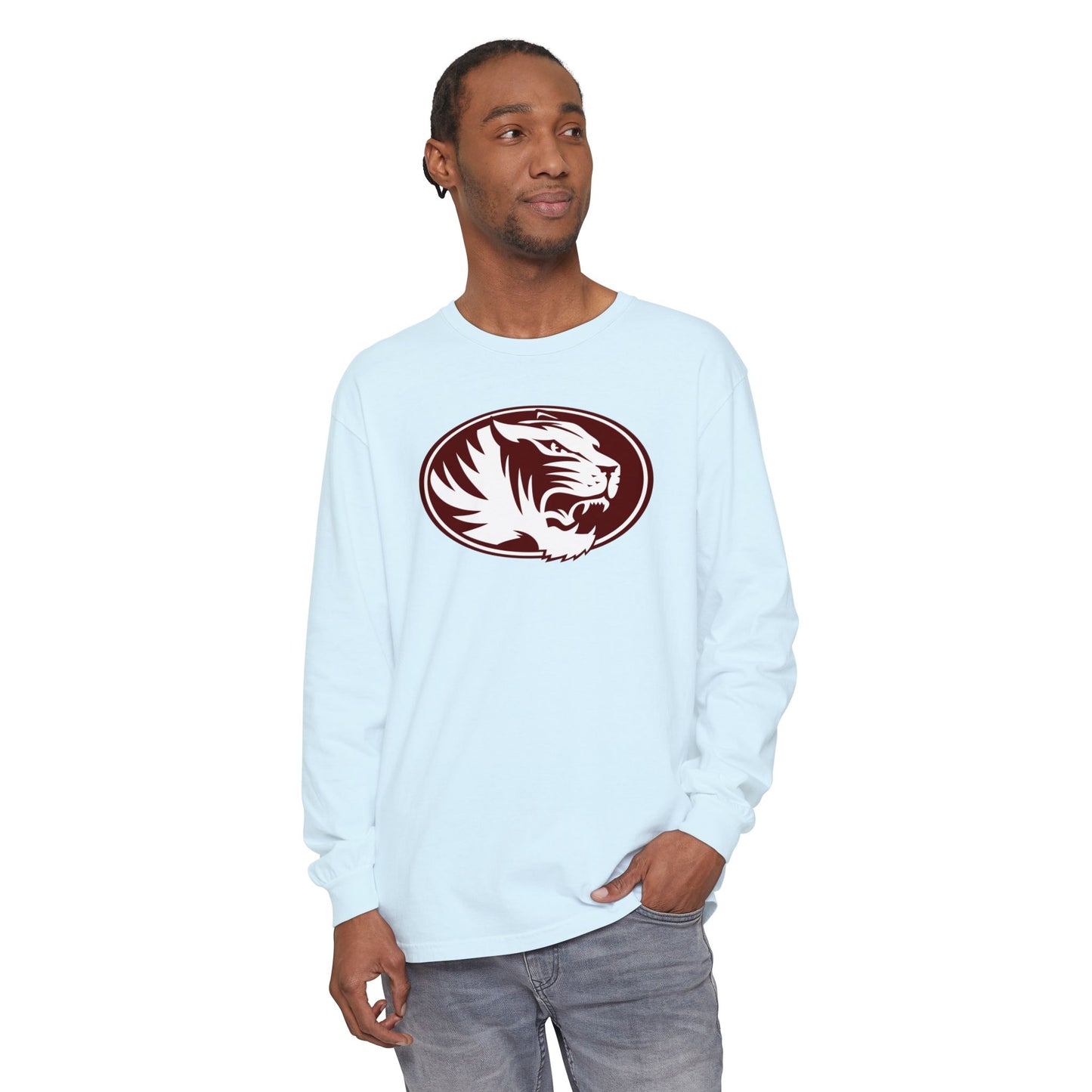 Garment-Dyed Long Sleeve Tee
