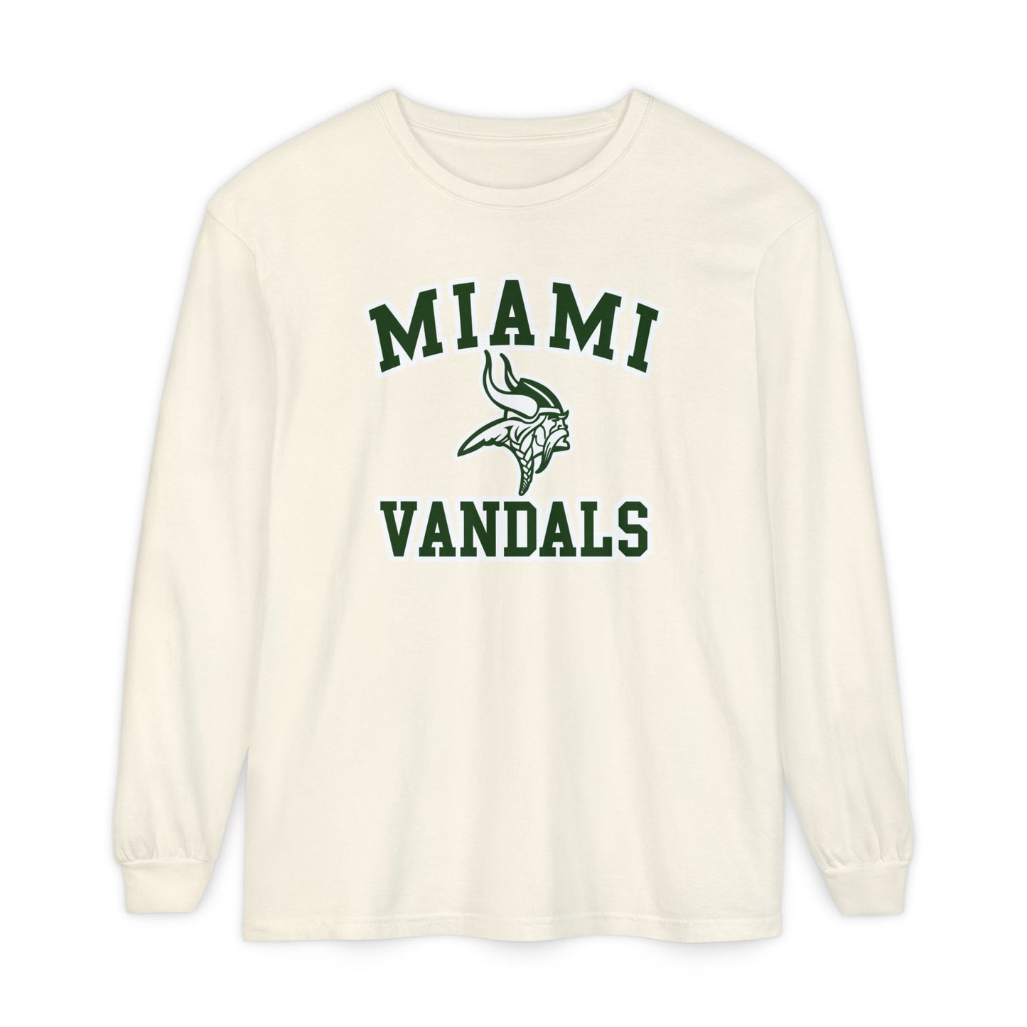 Garment-Dyed Long Sleeve Tee