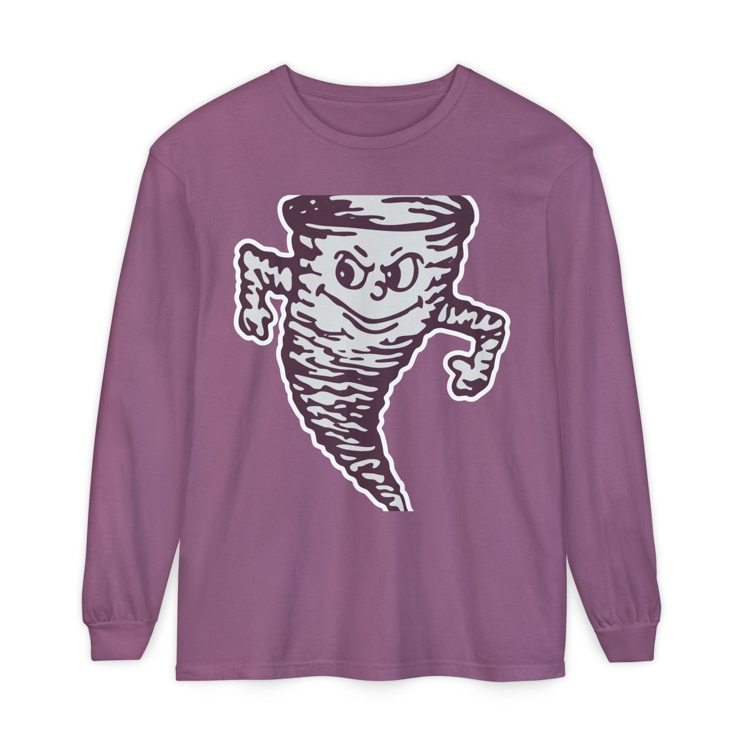 Garment-Dyed Long Sleeve Tee