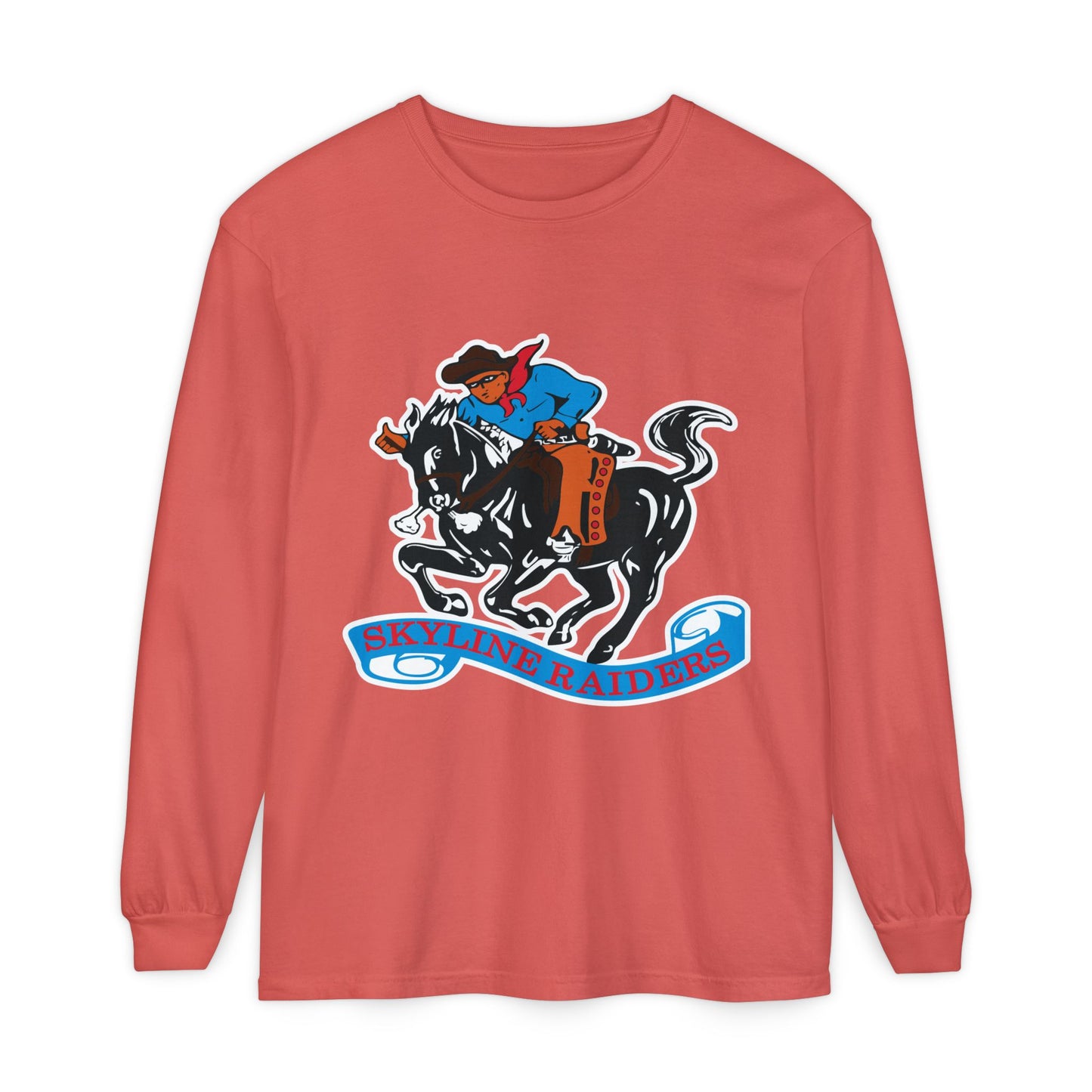 Garment-Dyed Long Sleeve Tee