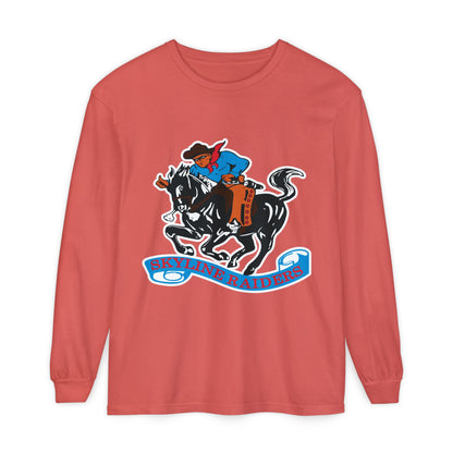 Garment-Dyed Long Sleeve Tee