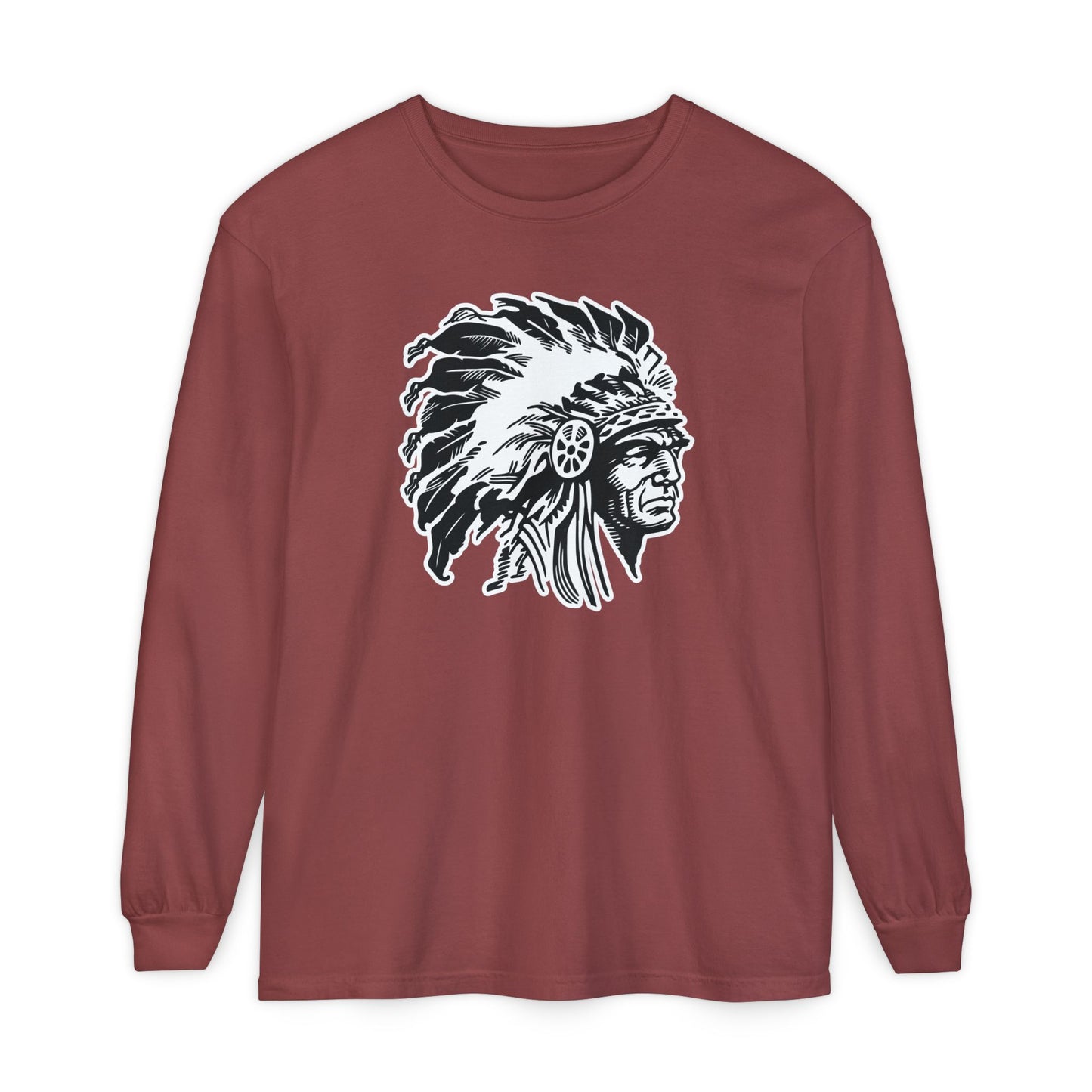 Garment-Dyed Long Sleeve Tee