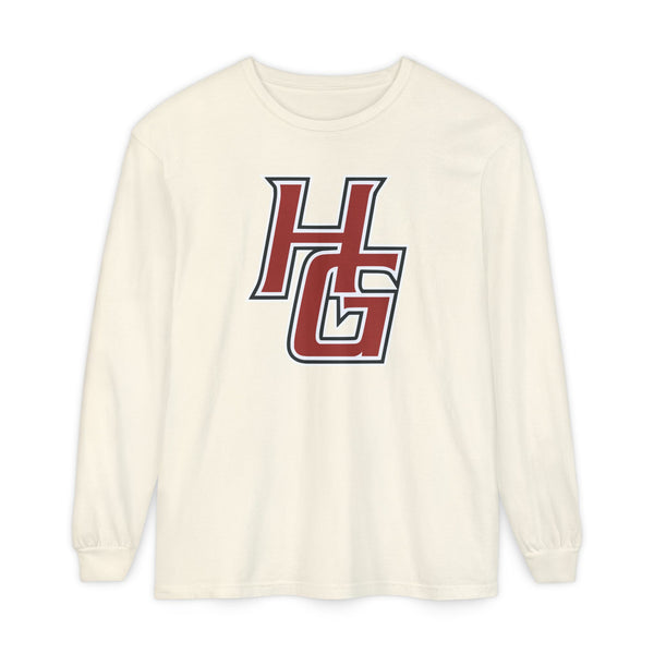 Garment-Dyed Long Sleeve Tee