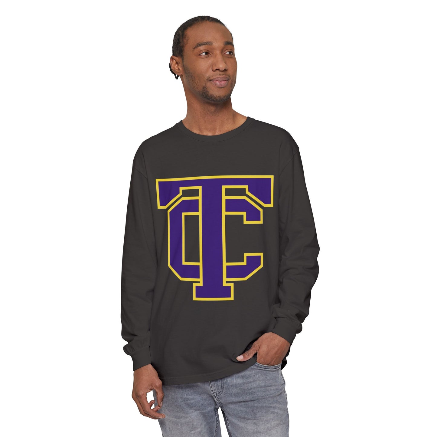 Garment-Dyed Long Sleeve Tee