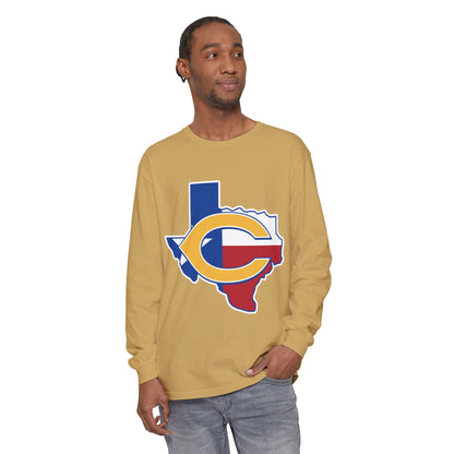 Garment-Dyed Long Sleeve Tee