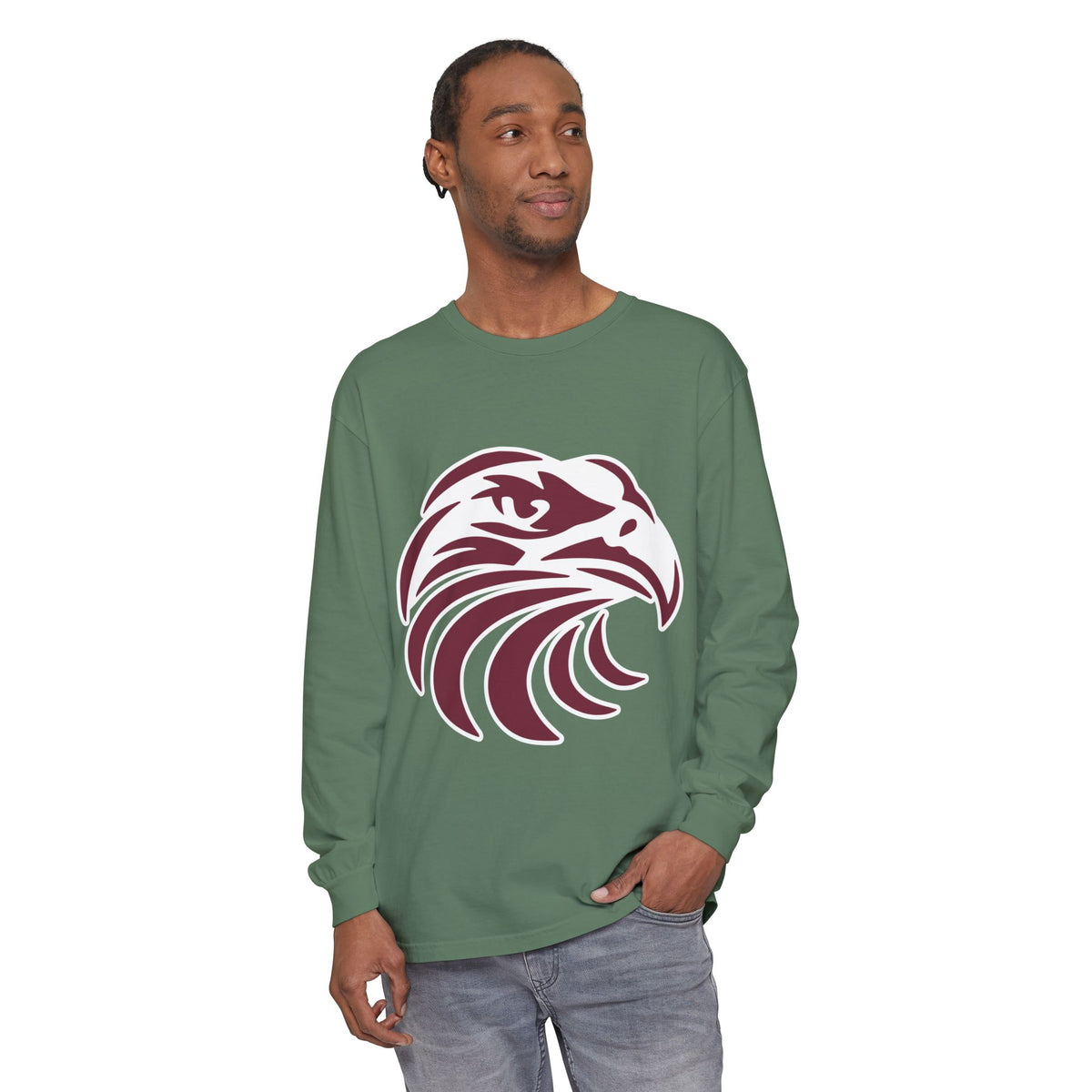 Garment-Dyed Long Sleeve Tee