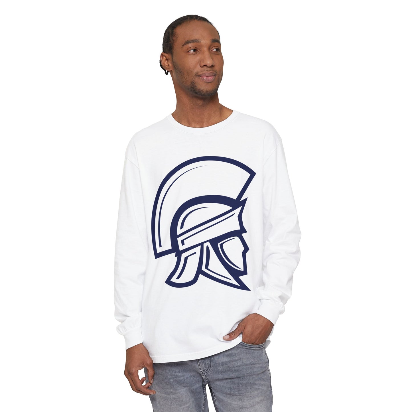 Garment-Dyed Long Sleeve Tee