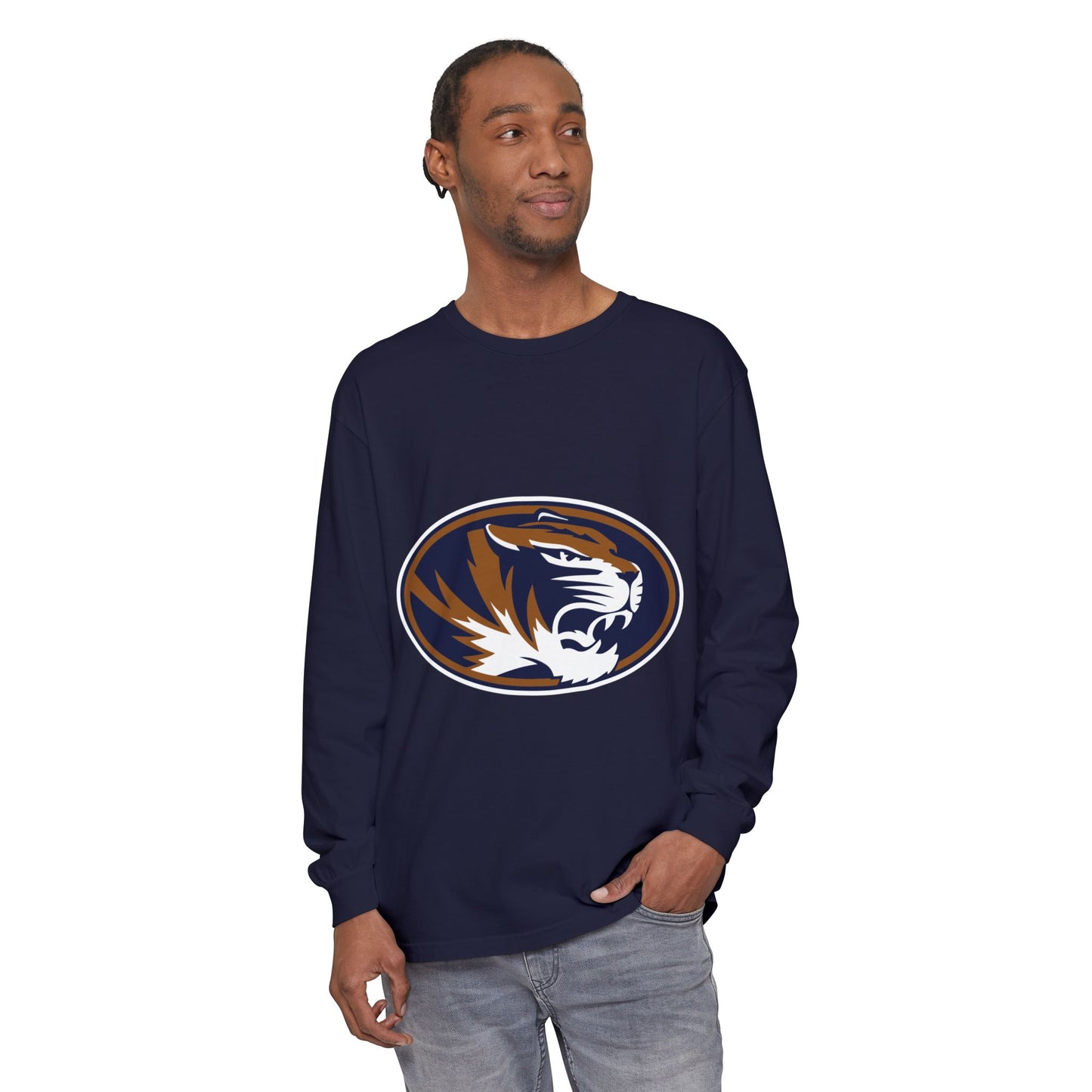 Garment-Dyed Long Sleeve Tee