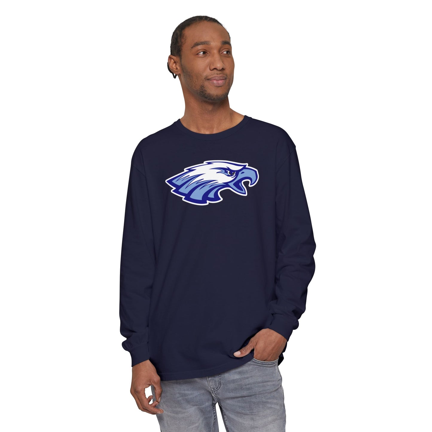 Garment-Dyed Long Sleeve Tee