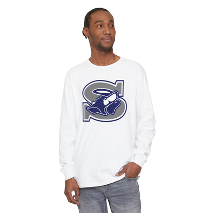 Garment-Dyed Long Sleeve Tee