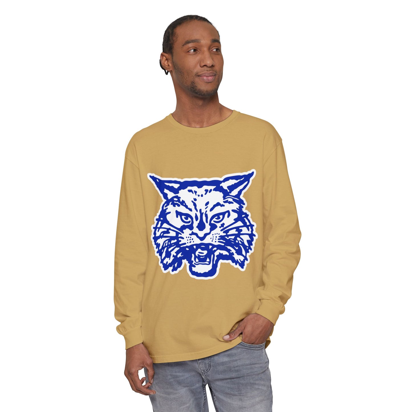 Garment-Dyed Long Sleeve Tee
