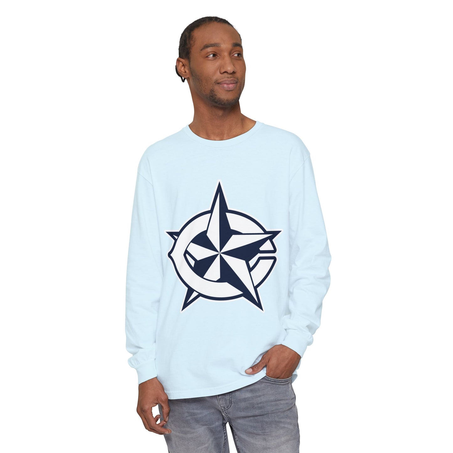 Garment-Dyed Long Sleeve Tee