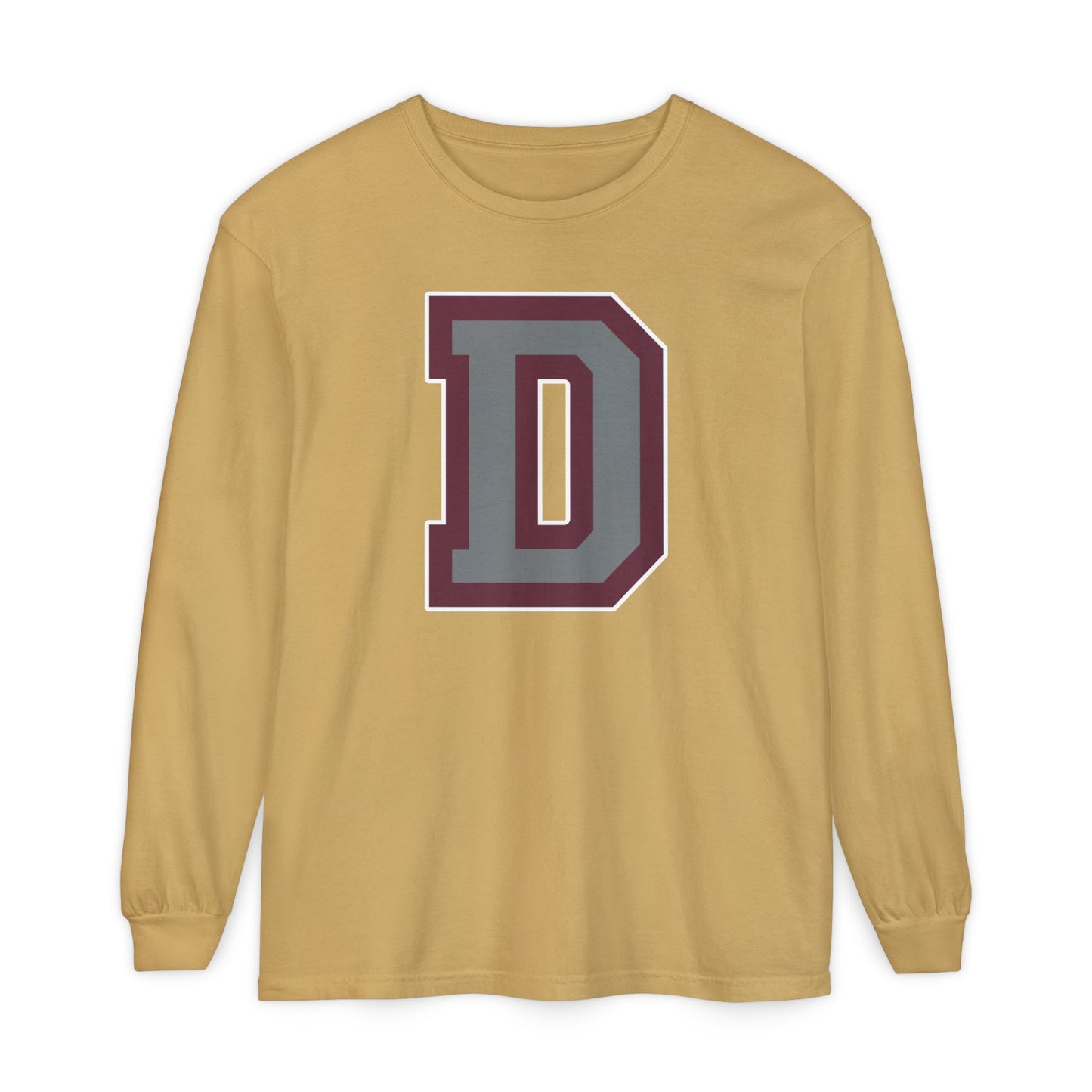 Garment-Dyed Long Sleeve Tee