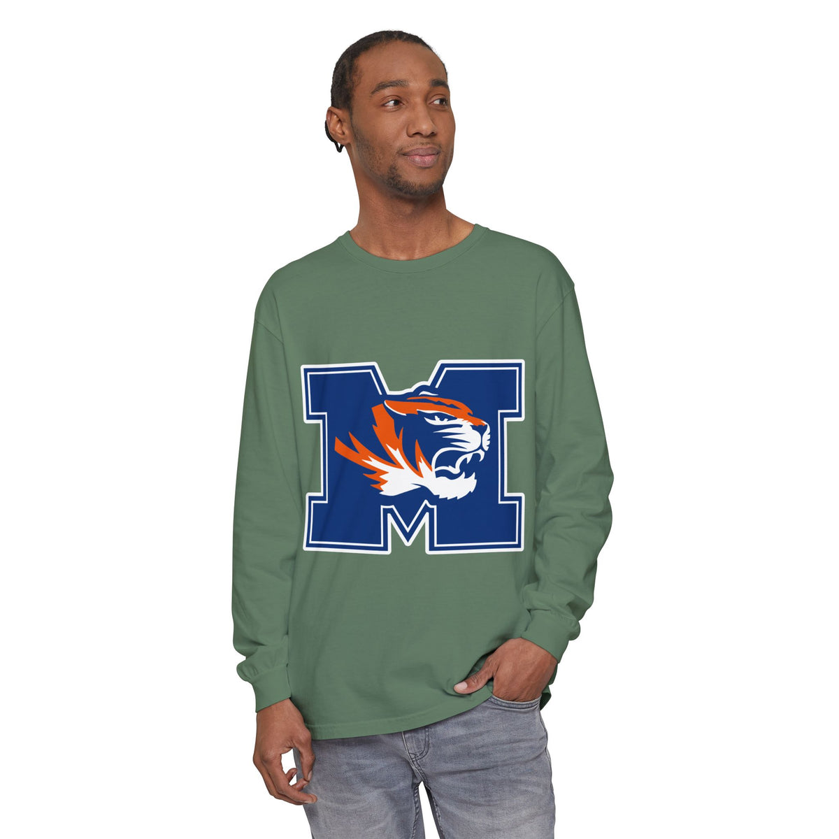 Garment-Dyed Long Sleeve Tee