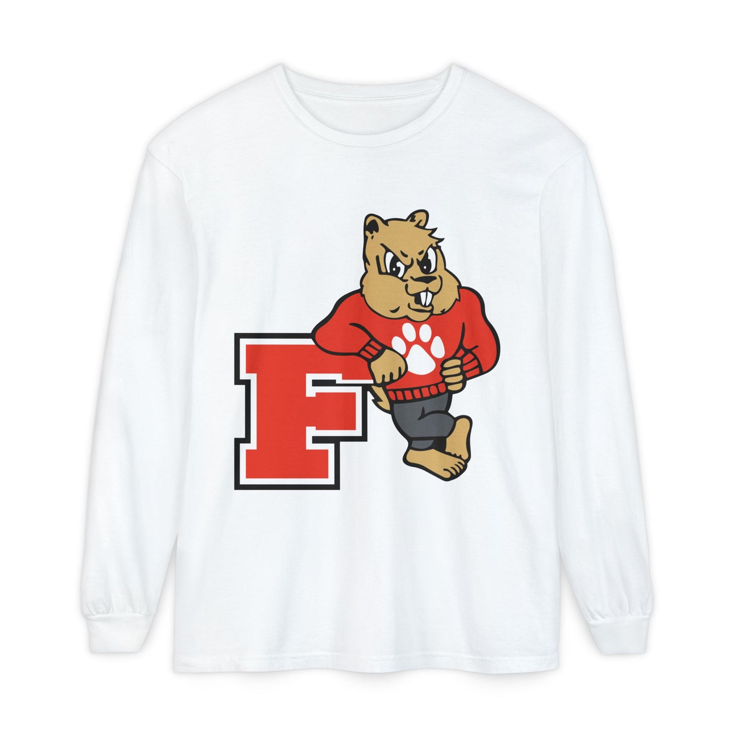 Garment-Dyed Long Sleeve Tee