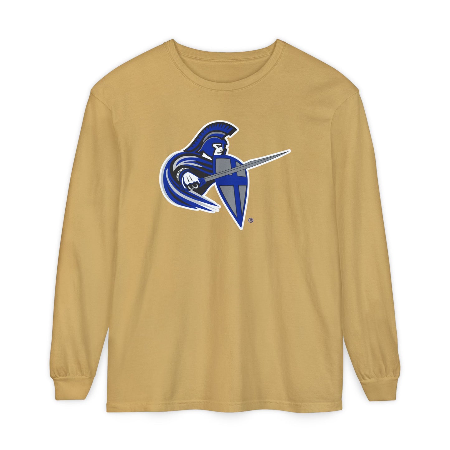 Garment-Dyed Long Sleeve Tee