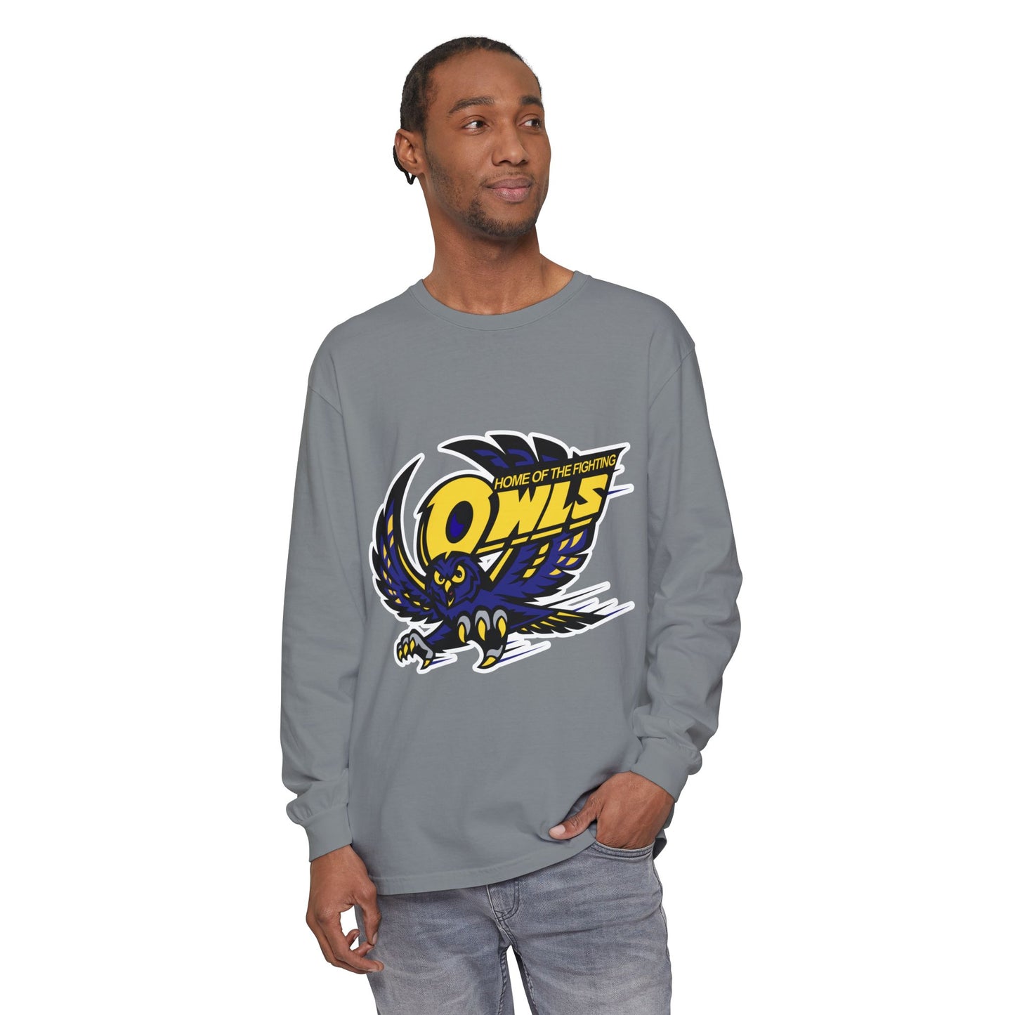 Garment-Dyed Long Sleeve Tee