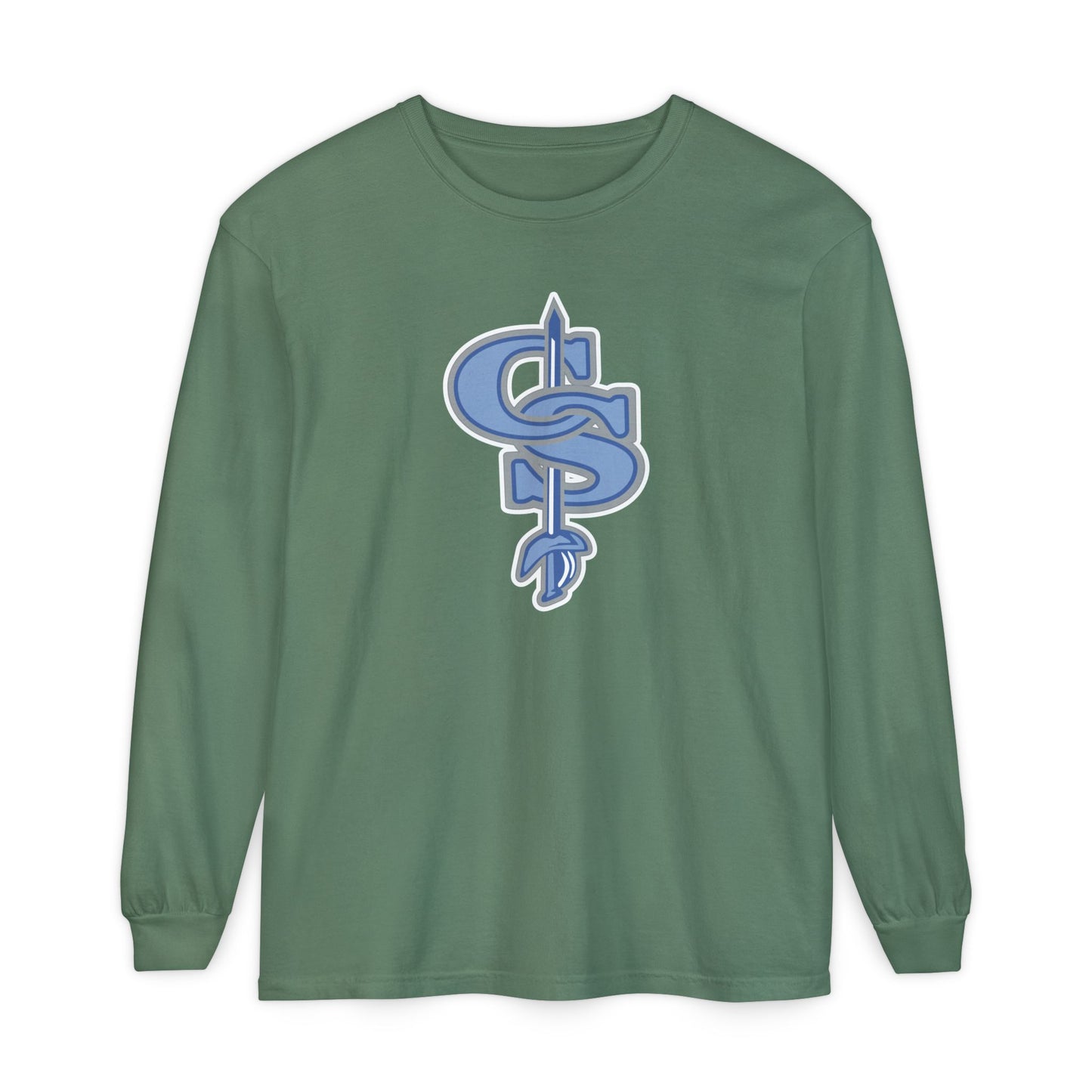 Garment-Dyed Long Sleeve Tee