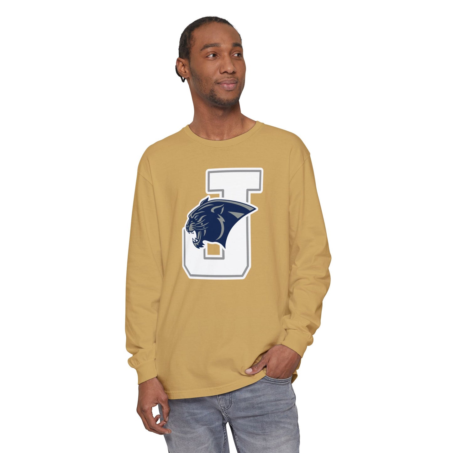 Garment-Dyed Long Sleeve Tee