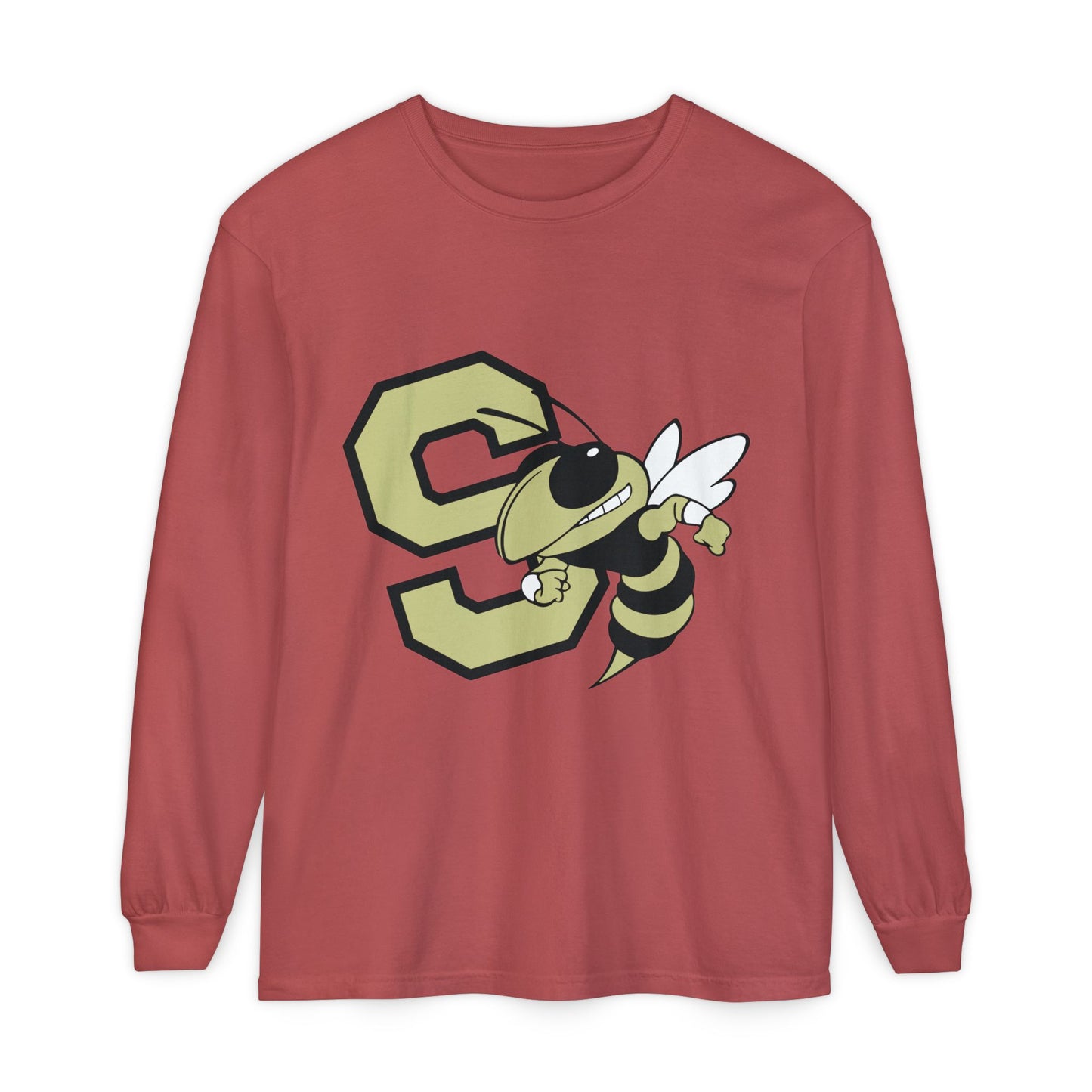 Garment-Dyed Long Sleeve Tee
