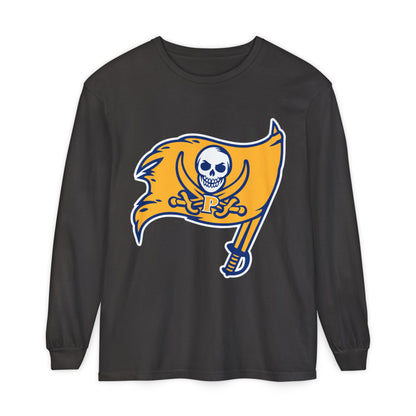 Garment-Dyed Long Sleeve Tee