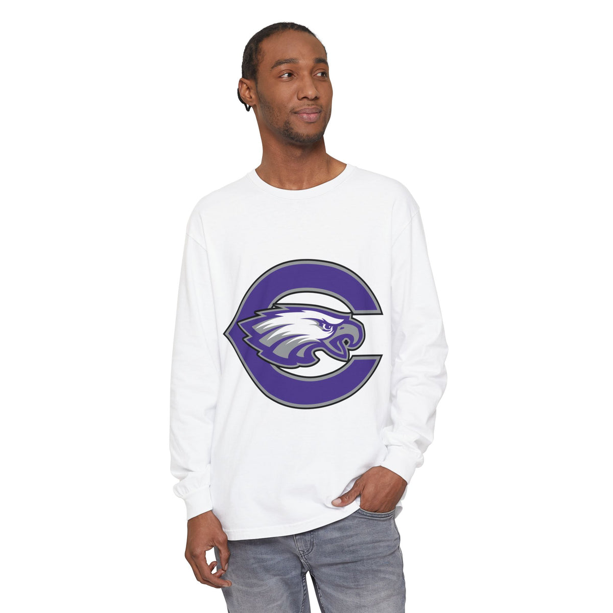 Garment-Dyed Long Sleeve Tee