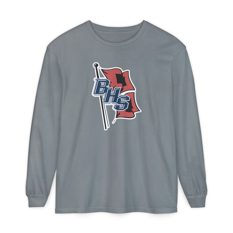 Garment-Dyed Long Sleeve Tee