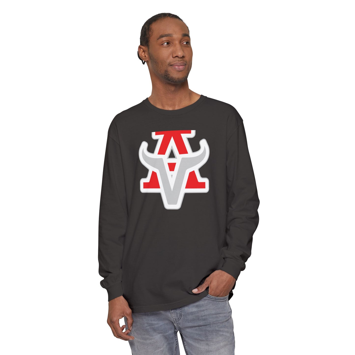 Garment-Dyed Long Sleeve Tee