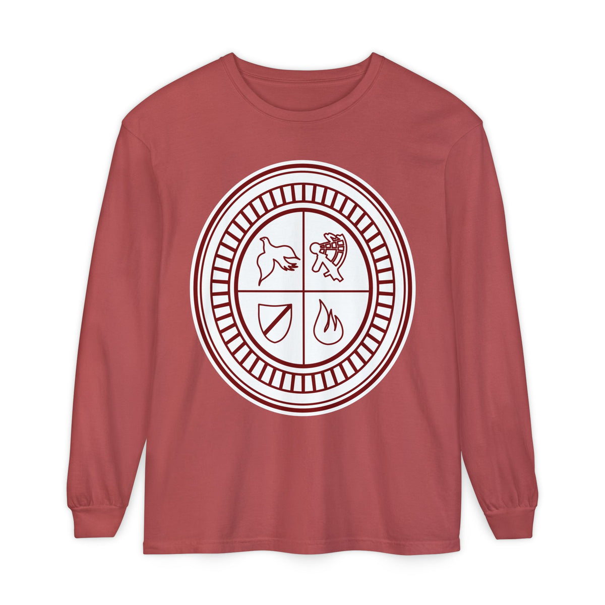 Garment-Dyed Long Sleeve Tee