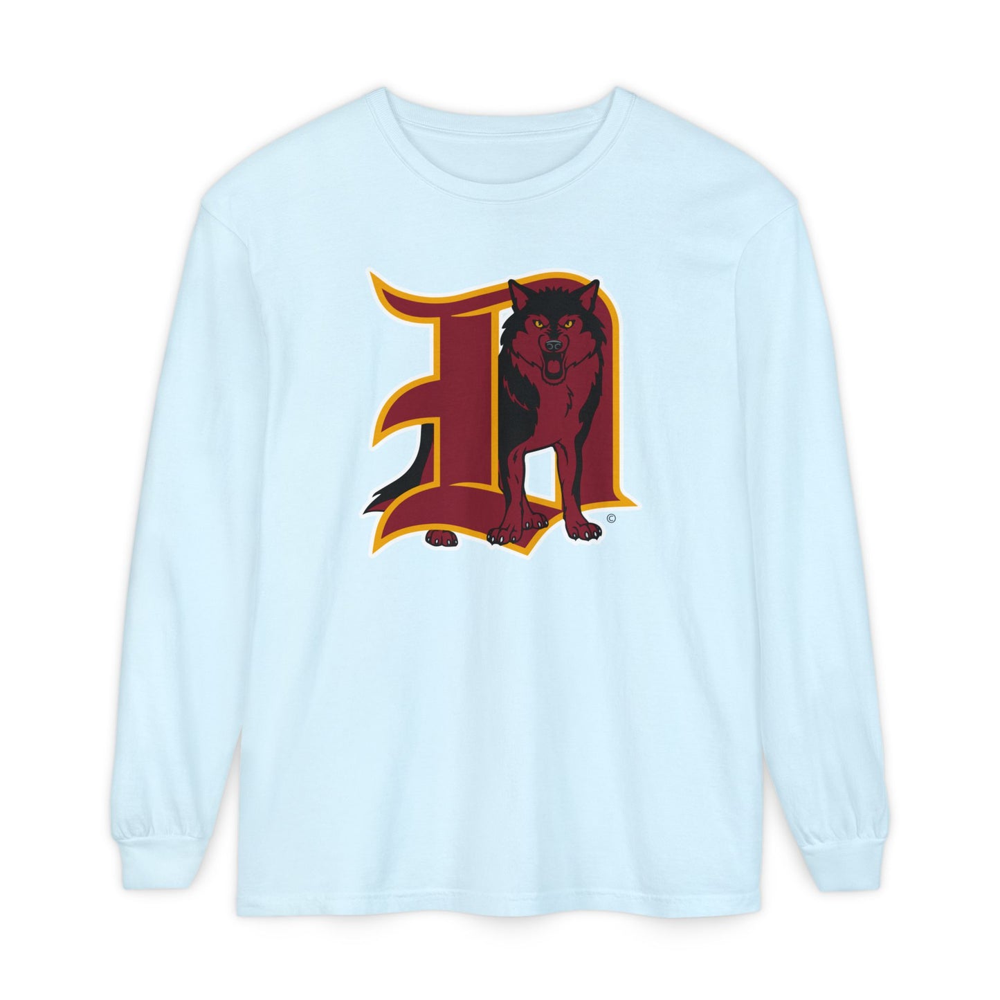 Garment-Dyed Long Sleeve Tee