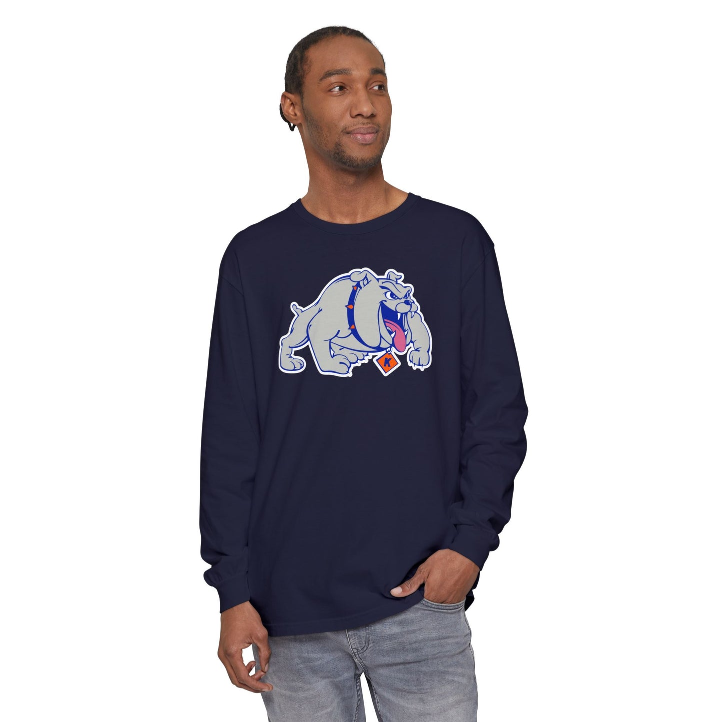 Garment-Dyed Long Sleeve Tee