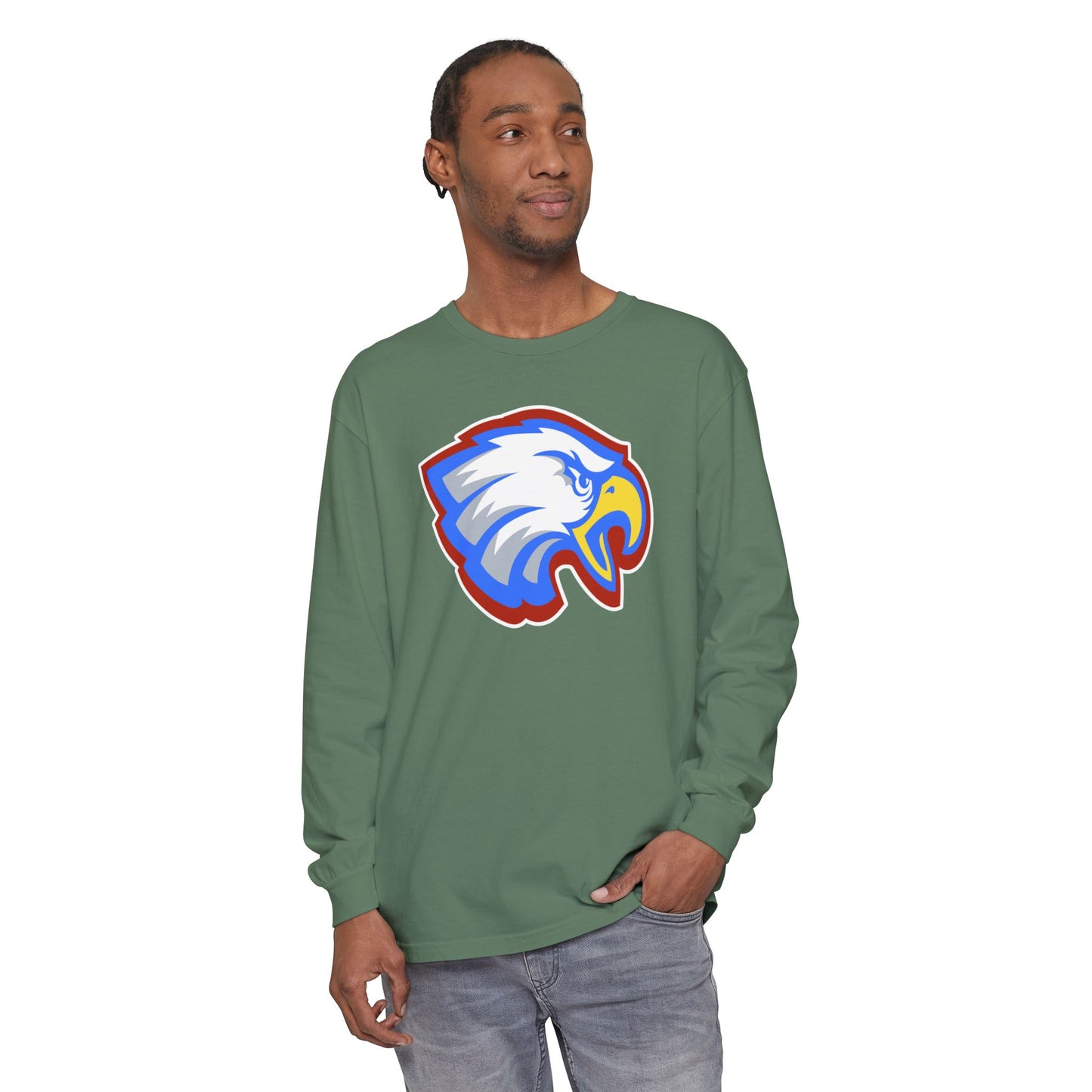 Garment-Dyed Long Sleeve Tee