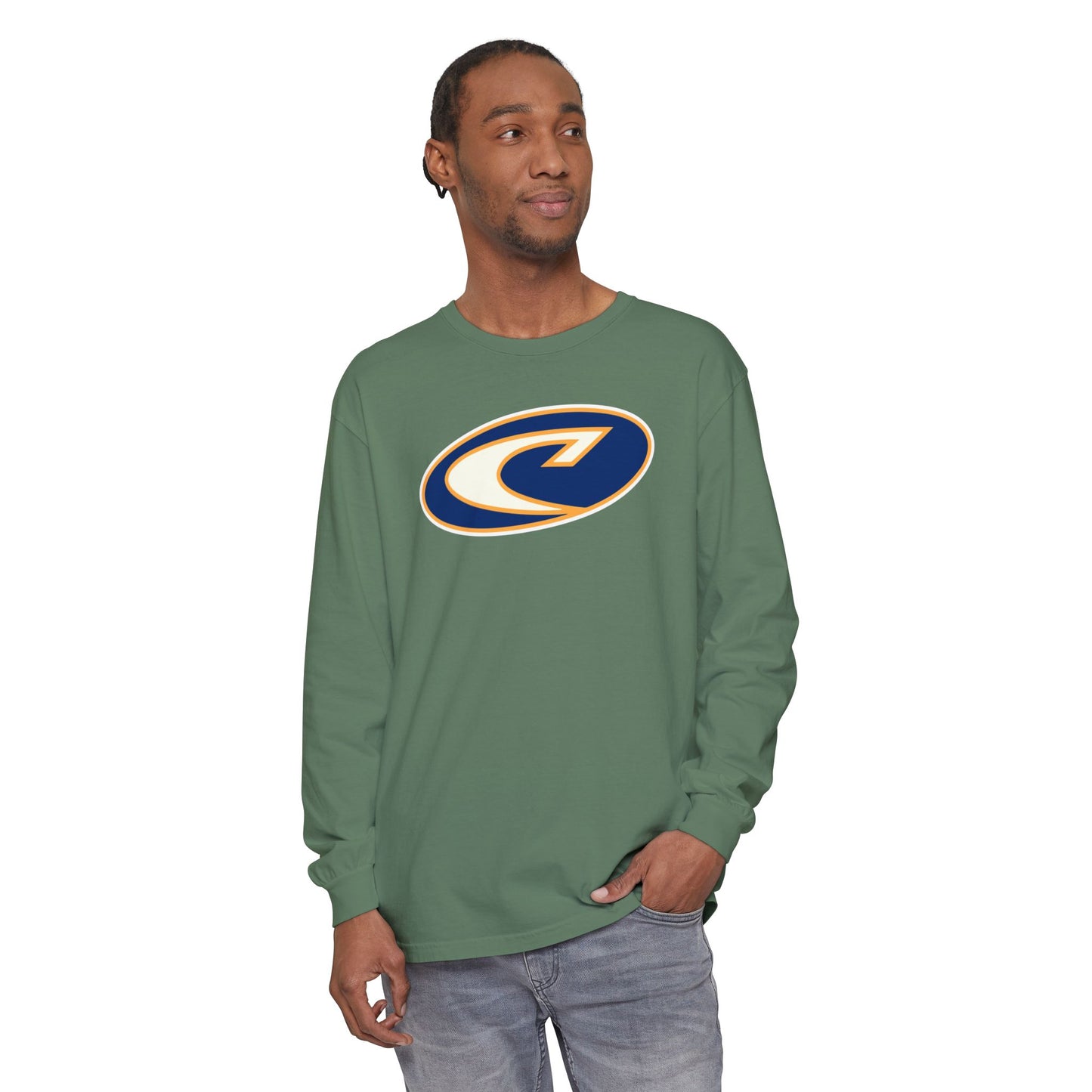 Garment-Dyed Long Sleeve Tee