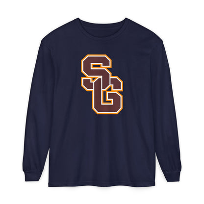 Garment-Dyed Long Sleeve Tee