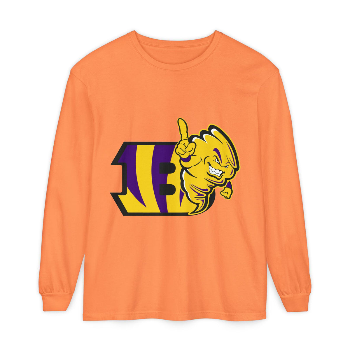 Garment-Dyed Long Sleeve Tee