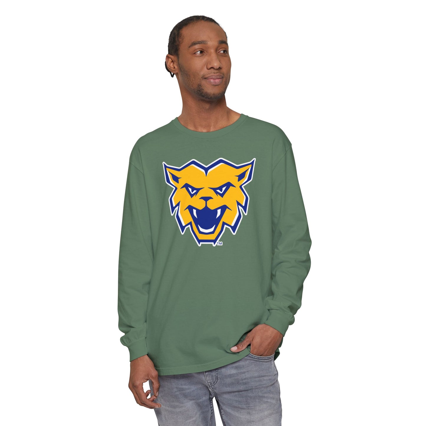 Garment-Dyed Long Sleeve Tee