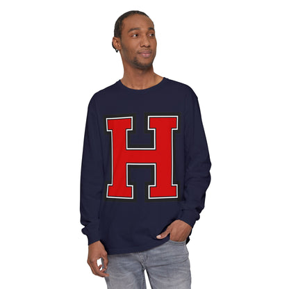 Garment-Dyed Long Sleeve Tee