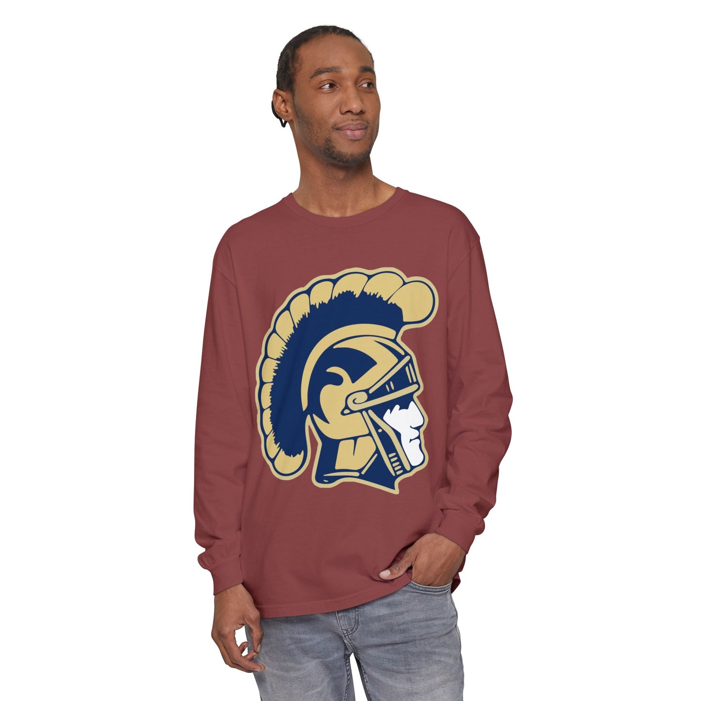 Garment-Dyed Long Sleeve Tee