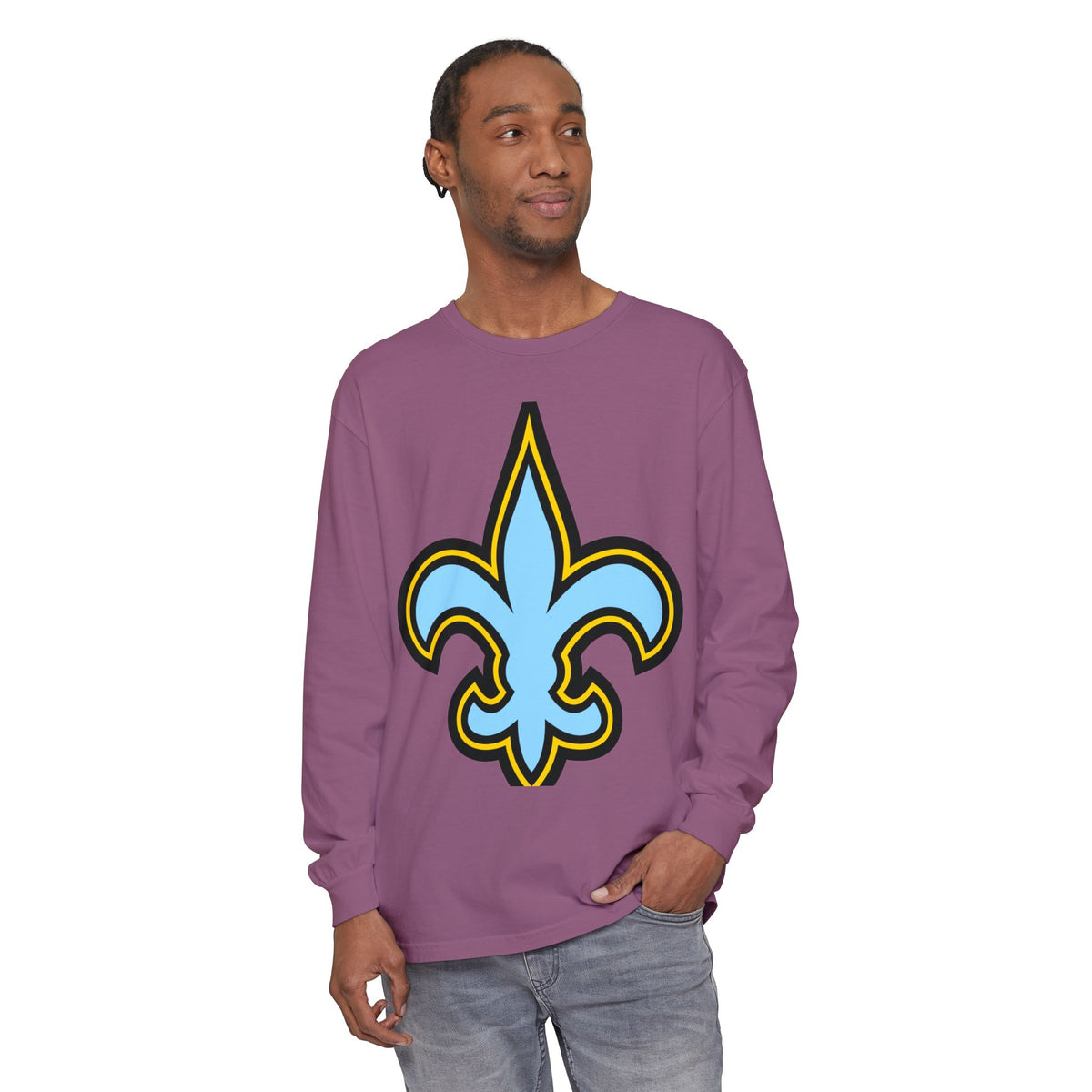 Garment-Dyed Long Sleeve Tee