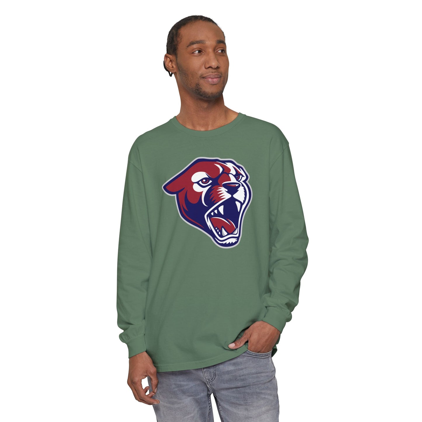 Garment-Dyed Long Sleeve Tee