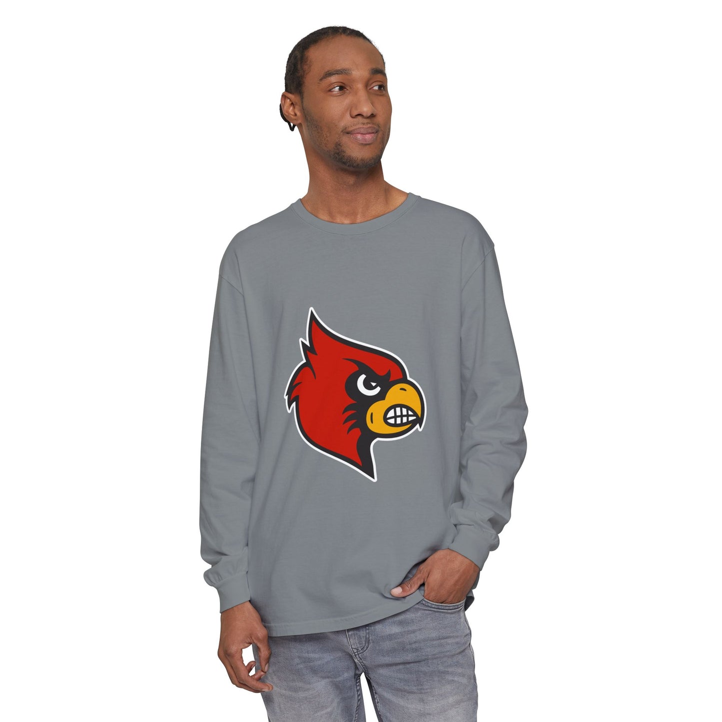 Garment-Dyed Long Sleeve Tee
