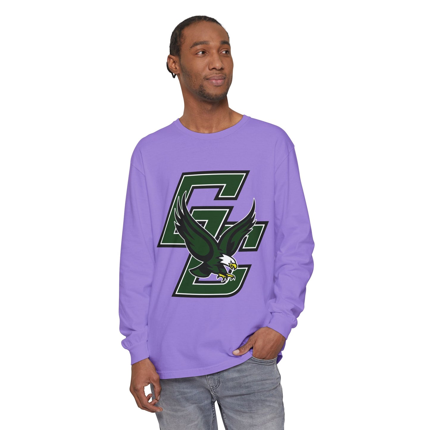 Garment-Dyed Long Sleeve Tee