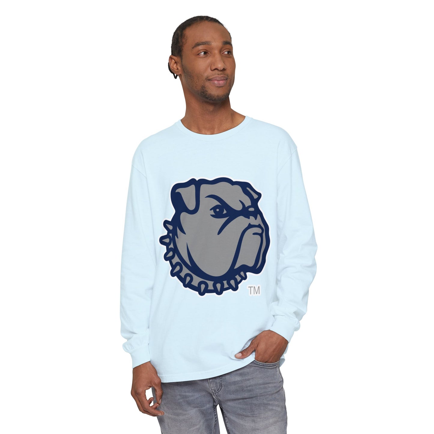 Garment-Dyed Long Sleeve Tee