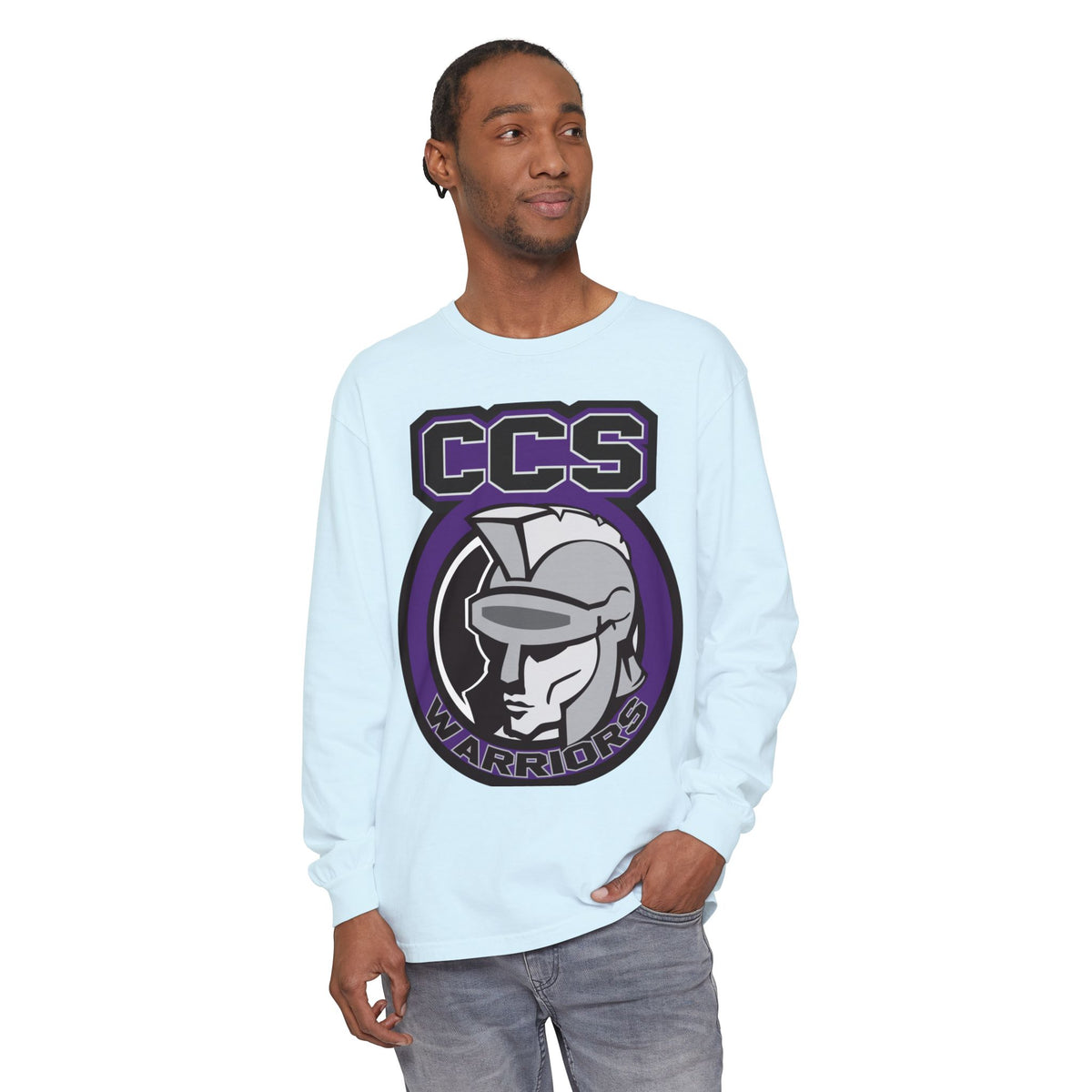 Garment-Dyed Long Sleeve Tee