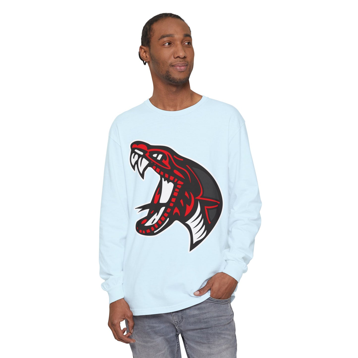 Garment-Dyed Long Sleeve Tee