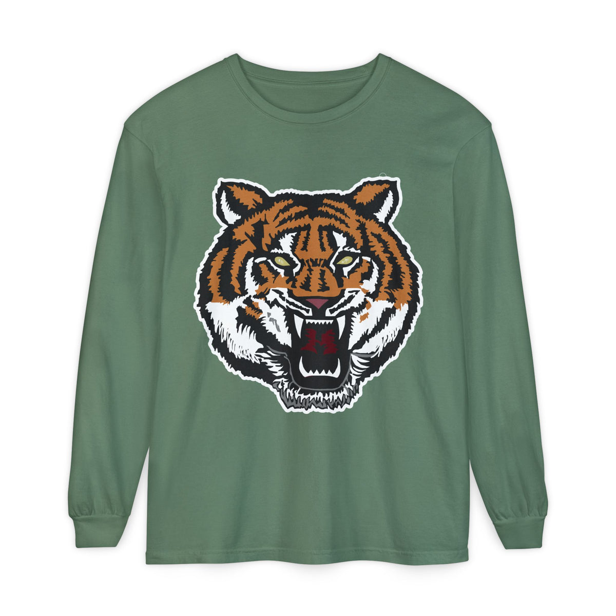 Garment-Dyed Long Sleeve Tee