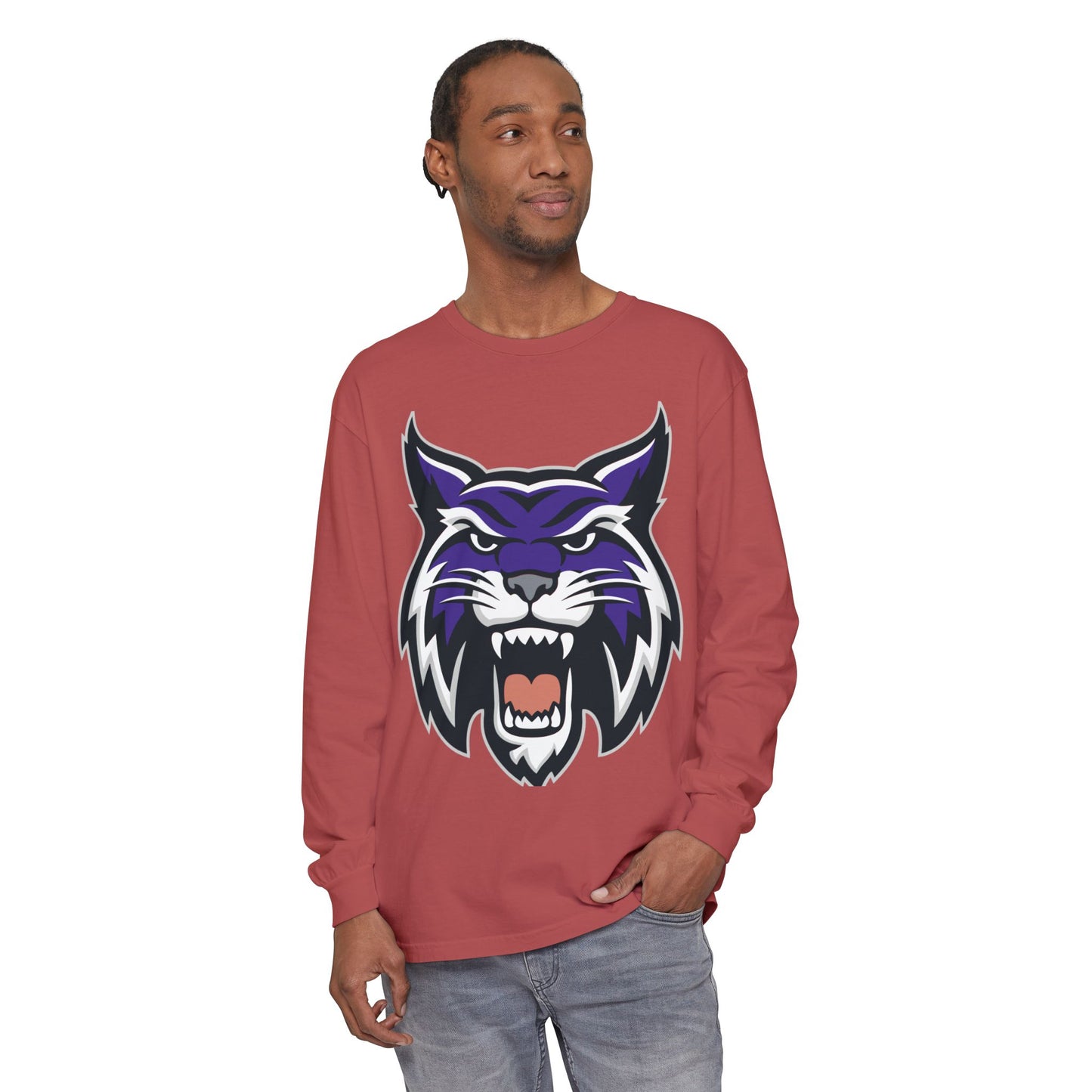 Garment-Dyed Long Sleeve Tee