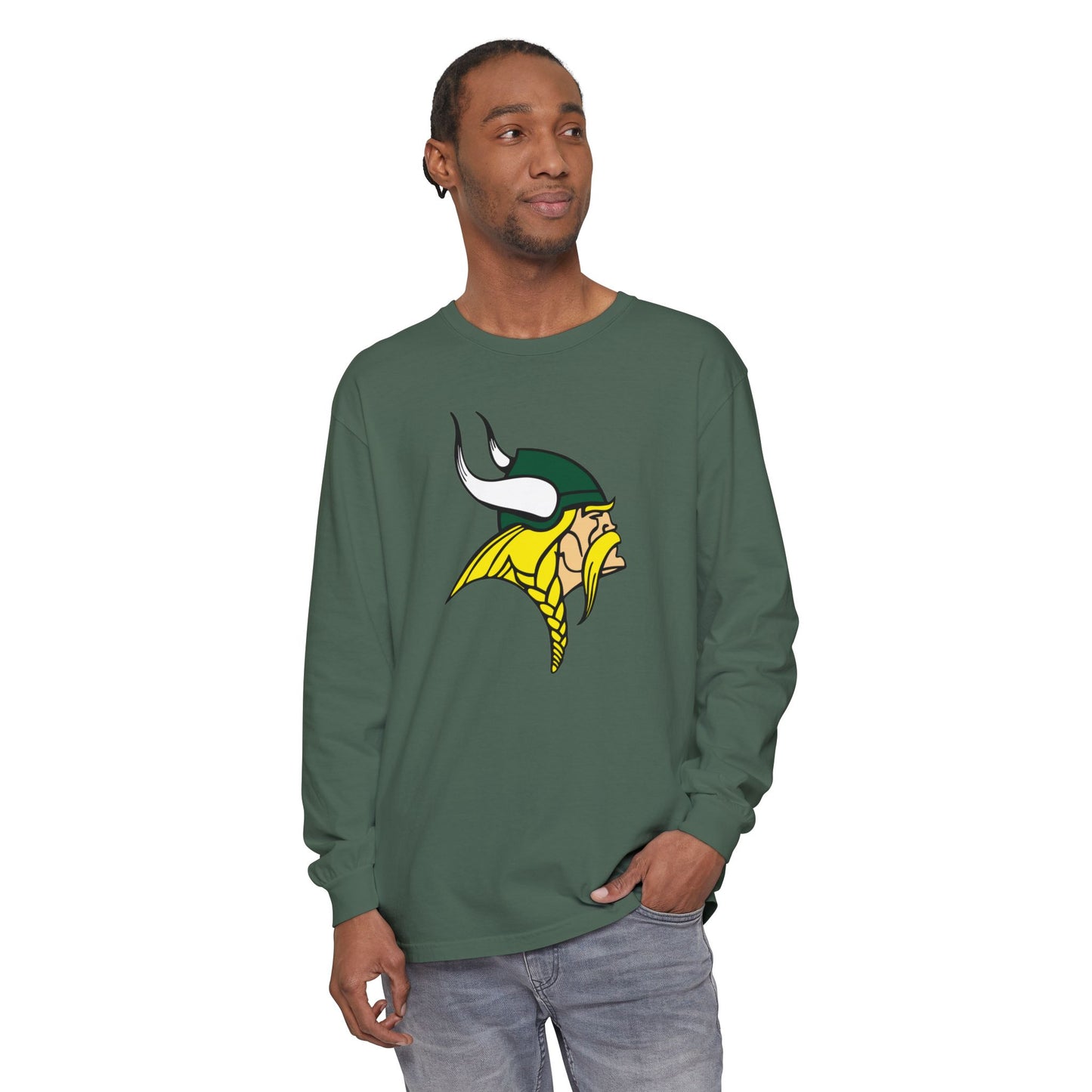 Garment-Dyed Long Sleeve Tee