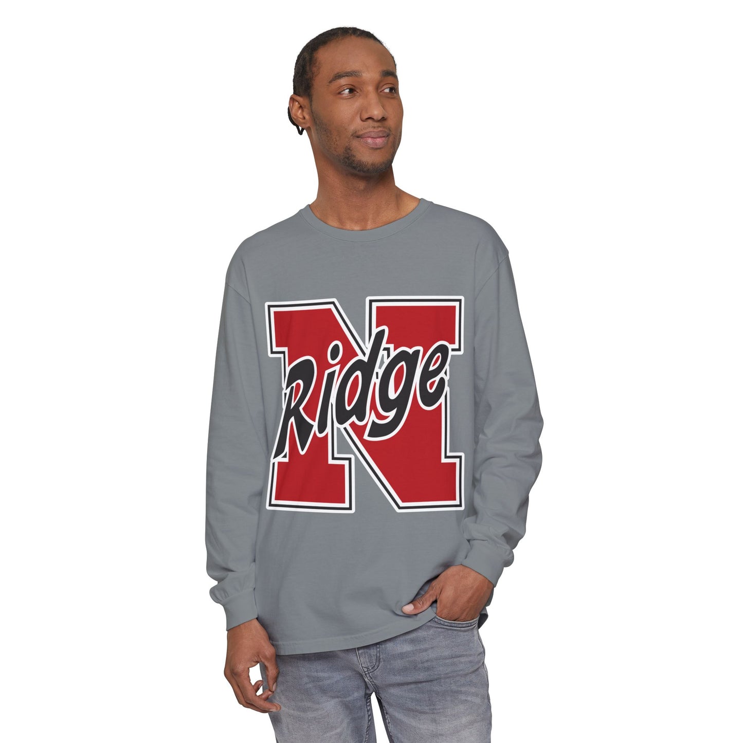 Garment-Dyed Long Sleeve Tee